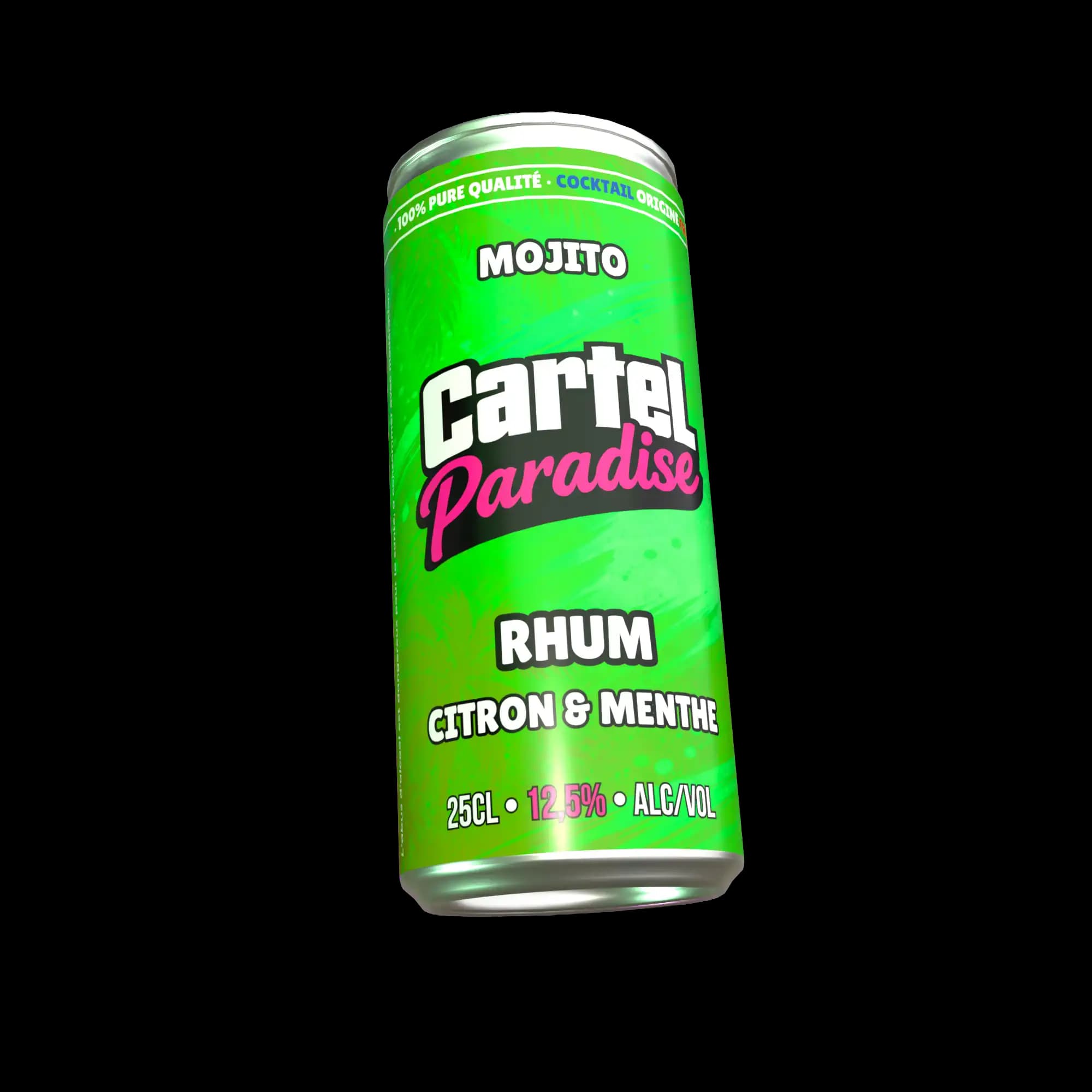 Canette Mojito Cartel Paradise 25cl — cocktail premium