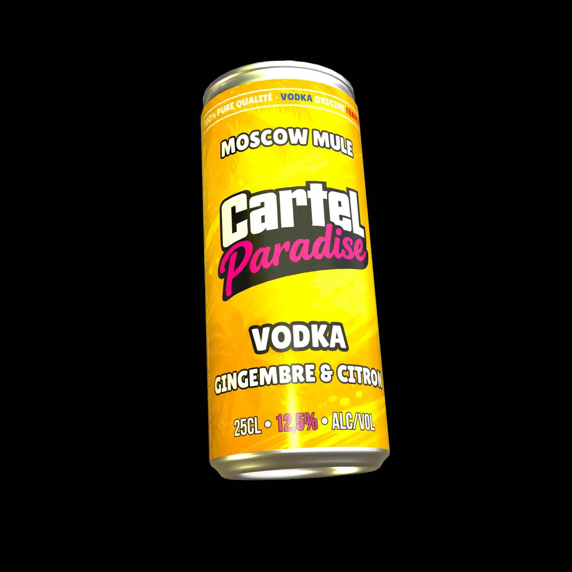 Canette Moscow Mule Cartel Paradise 25cl — cocktail premium
